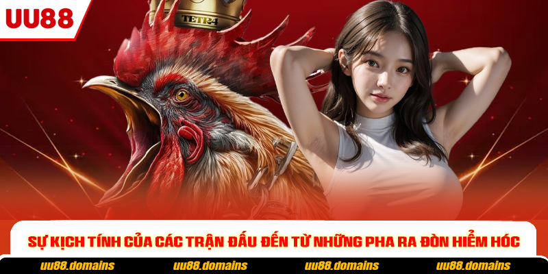 Sự kịch tính của các trận đấu đến từ những pha ra đòn hiểm hóc